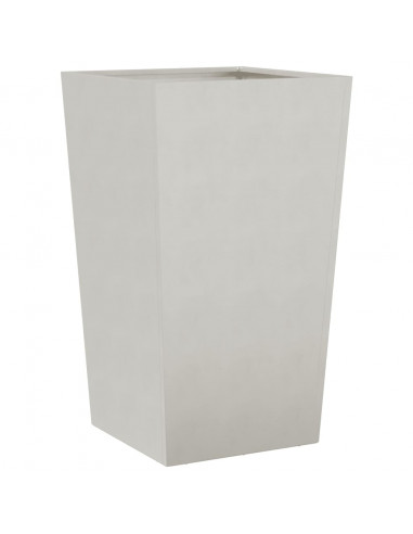 Fioriere da Giardino 2 pz 45x45x75 cm in Acciaio Inox