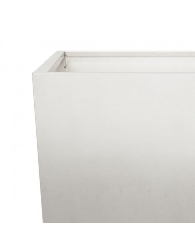 Fioriere da Giardino 2 pz 45x45x75 cm in Acciaio Inox