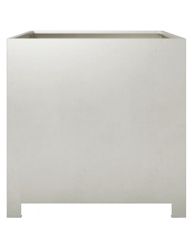Fioriera da Giardino 50x50x50 cm in Acciaio Inox