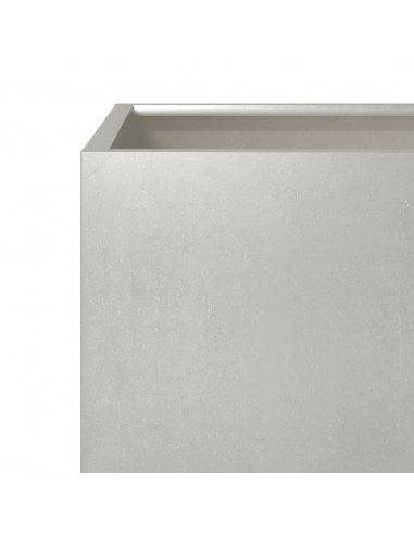 Fioriere da Giardino 2 pz 40x40x40 cm in Acciaio Inox