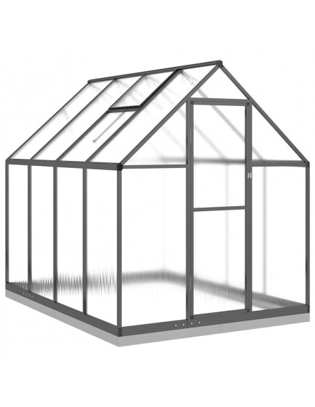 Telaio Serra con Base Antracite 224x169x202 cm in Alluminio