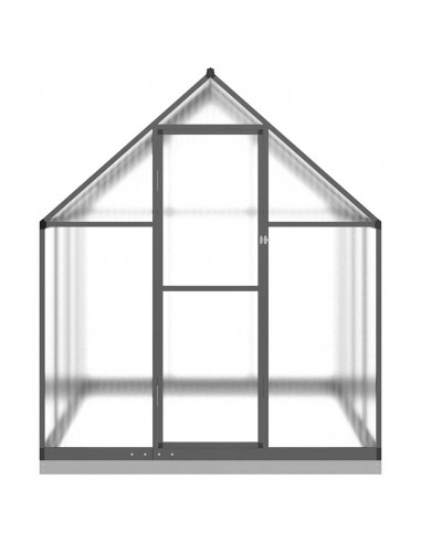 Telaio Serra con Base Antracite 224x169x202 cm in Alluminio