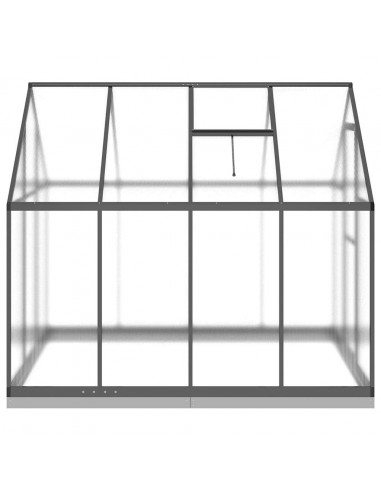 Telaio Serra con Base Antracite 224x169x202 cm in Alluminio