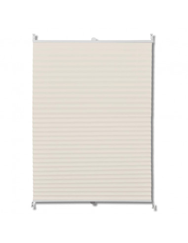 Tenda plissè 80x100cm Crema