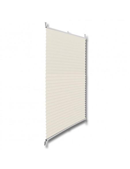 Tenda plissè 80x100cm Crema