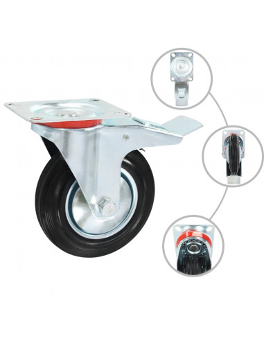 Ruote Girevoli 8 pz 160 mm