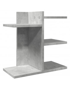 Organizer Scrivania Grigio Cemento 42x21,5x42 cm Multistrato 2