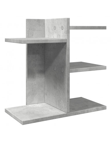Organizer Scrivania Grigio Cemento 42x21,5x42 cm Multistrato