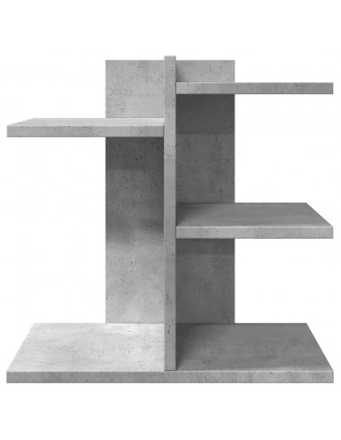 Organizer Scrivania Grigio Cemento 42x21,5x42 cm Multistrato