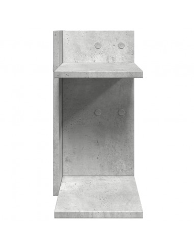 Organizer Scrivania Grigio Cemento 42x21,5x42 cm Multistrato