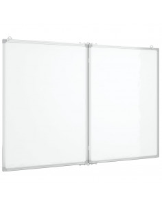 Lavagna Magnetica Pieghevole 120x100x1,7 cm in Alluminio 2
