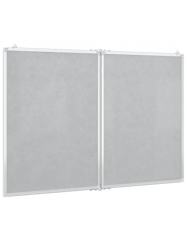 Lavagna Magnetica Pieghevole 120x100x1,7 cm in Alluminio