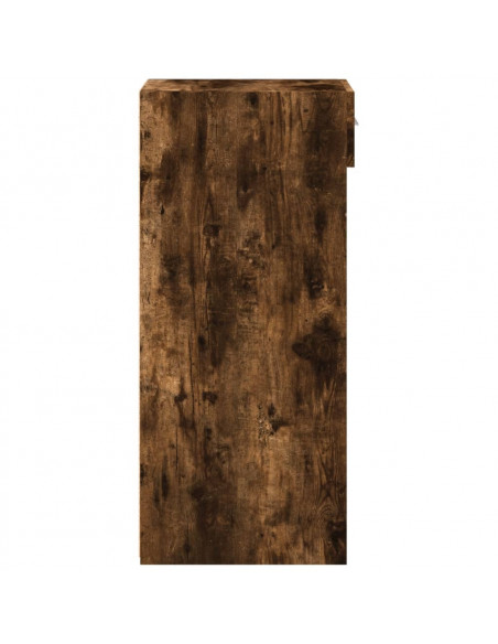 Credenza Rovere Fumo 50x42,5x93 cm in Legno Multistrato