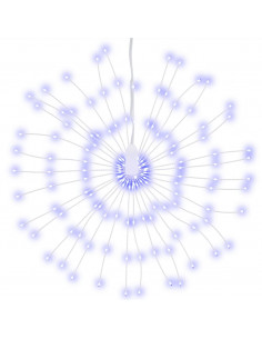 Illuminazione di Natale Galassia 140 LED Blu 17 cm 2