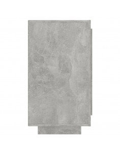 Credenza Grigio Cemento 80x40x75 cm