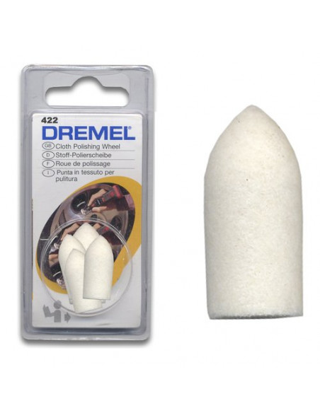 Feltro miniutensile Dremel 26150422JA Dischetti Lucidanti