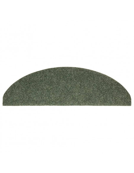 Tappetini Scale Adesivi 10 pz 65x21x4 cm Verdi Agugliati