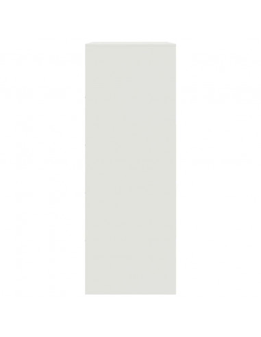 Credenza Bianca 67x39x107 cm in Acciaio