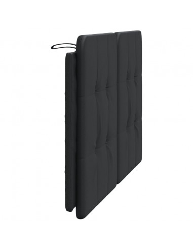 Cuscino Testiera Nero 120 cm in Similpelle