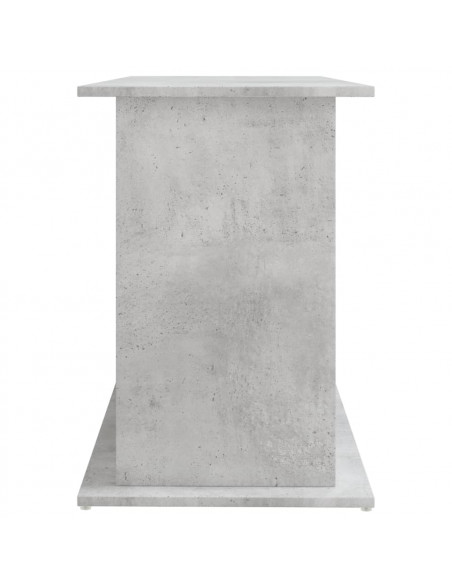 Supporto Acquario 121x41x58 cm Legno Multistrato Grigio Cemento