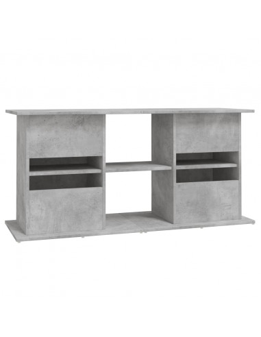 Supporto Acquario 121x41x58 cm Legno Multistrato Grigio Cemento