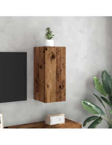 Mobile TV Legno Antico 30,5x30x60 cm in Legno Multistrato