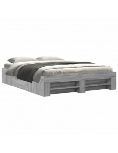 Giroletto Grigio Sonoma 150x200 cm in Legno Multistrato 2