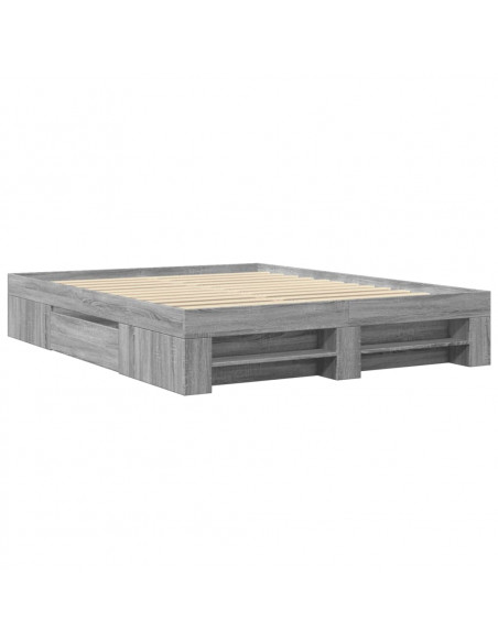Giroletto Grigio Sonoma 150x200 cm in Legno Multistrato