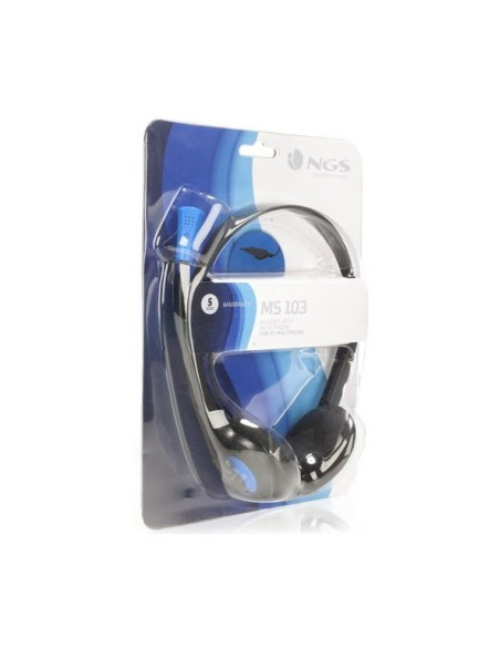 NGS CUFFIA + MICROFONO E CONTROLLO VOLUME MS103 ean 8436001280455