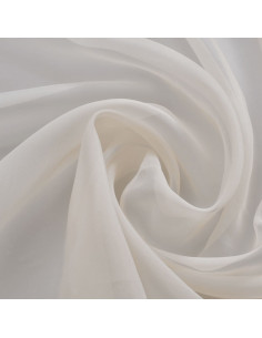 Tessuro voile 1,45 x 20 m colore crema