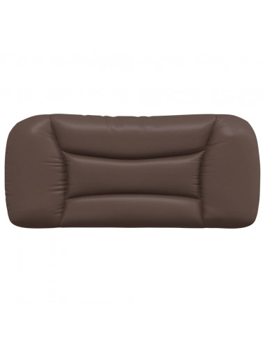 Cuscino Testiera Marrone 90 cm in Similpelle