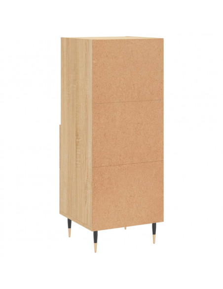 Credenza Rovere Sonoma 34,5x34x90 cm in Legno Multistrato