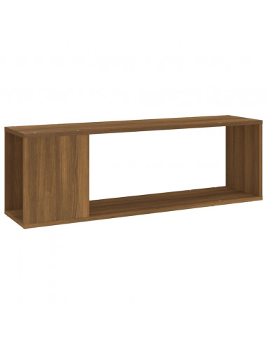 Mobile TV Rovere Marrone 100x24x32 cm in Legno Multistrato