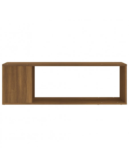 Mobile TV Rovere Marrone 100x24x32 cm in Legno Multistrato