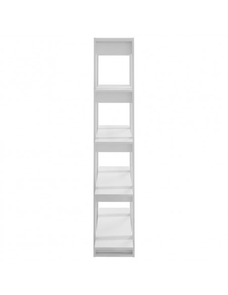 Libreria/Divisorio Bianco Lucido 100x30x160 cm