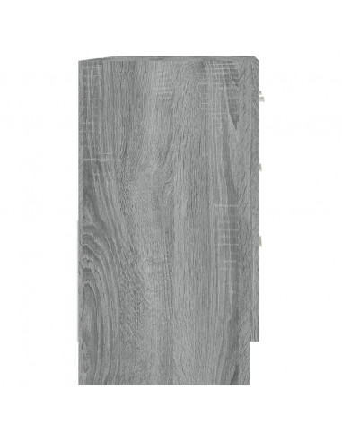Mobile Lavabo Grigio Sonoma 63x30x54 cm in Legno Multistrato