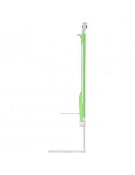Sponda Letto di Sicurezza per Bambini Verde 100x25cm in Tessuto