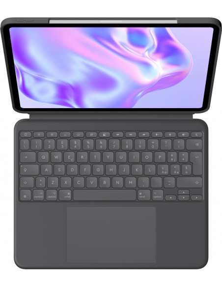 Logitech Combo Touch QWERTY Italiano Smart Connector Grafite