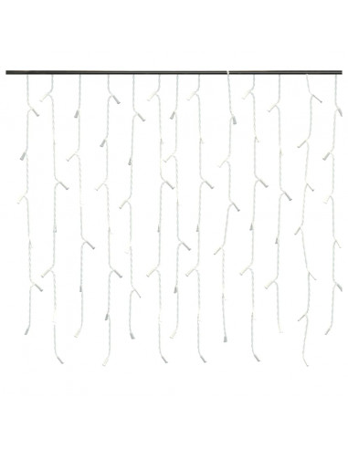 Luci a Ghiaccioli a LED 10 m 400 LED Blu 8 Funzioni