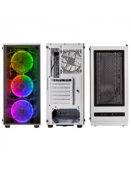 Kolink Observatory ARGB Middle Tower Vetro Temperato No Power minITX/mATX/ATX/E-ATX Bianco