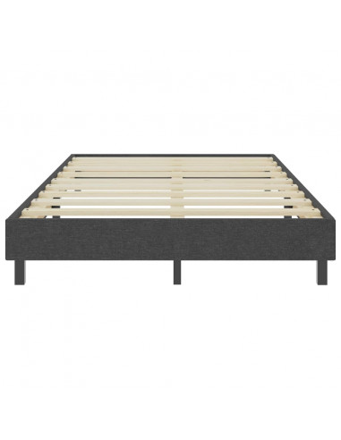 Letto a Molle Grigio in Tessuto 120x200 cm