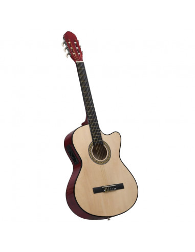 Chitarra Classica Western Cutaway con Equalizzatore e 6 Corde