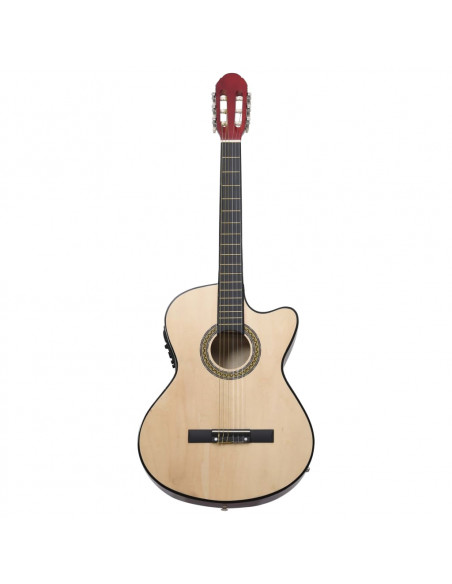 Chitarra Classica Western Cutaway con Equalizzatore e 6 Corde