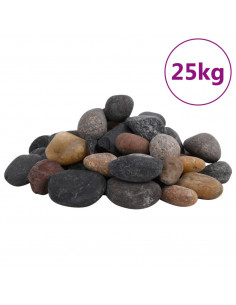 Ciottoli Levigati 25 kg Colore Misto 5-8 cm 2