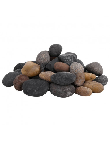 Ciottoli Levigati 25 kg Colore Misto 5-8 cm