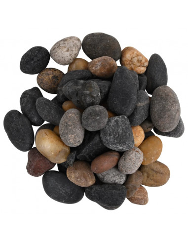 Ciottoli Levigati 25 kg Colore Misto 5-8 cm