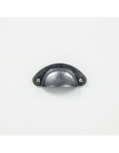 Credenza Hill Bianca 46x35x80 cm in Legno Massello di Pino