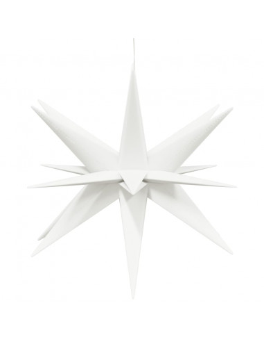 Luci di Natale con LED 3 pz Pieghevoli Bianche 57 cm