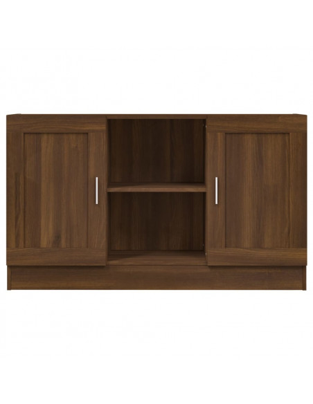 Credenza Rovere Marrone 120x30,5x70 cm in Legno Multistrato