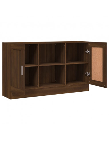 Credenza Rovere Marrone 120x30,5x70 cm in Legno Multistrato